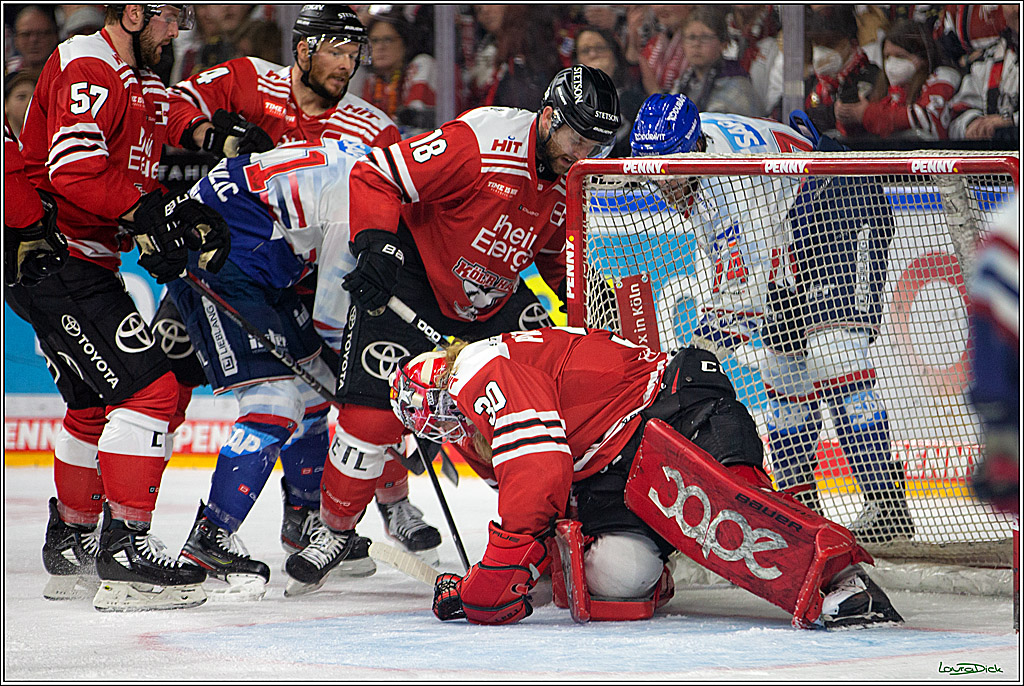 PENNY DEL; Koelner Haie-Adler Mannheim; Koeln, 17.03.2023